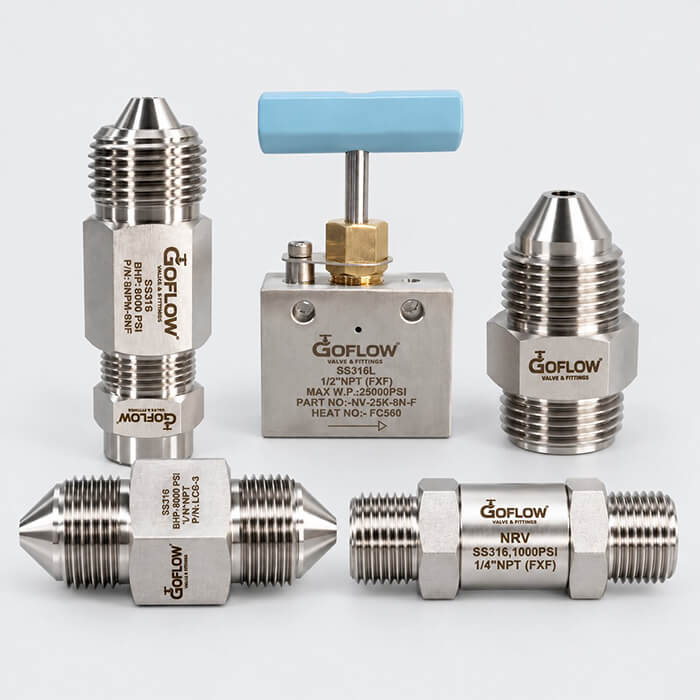 High Pressure Valves & Fittings